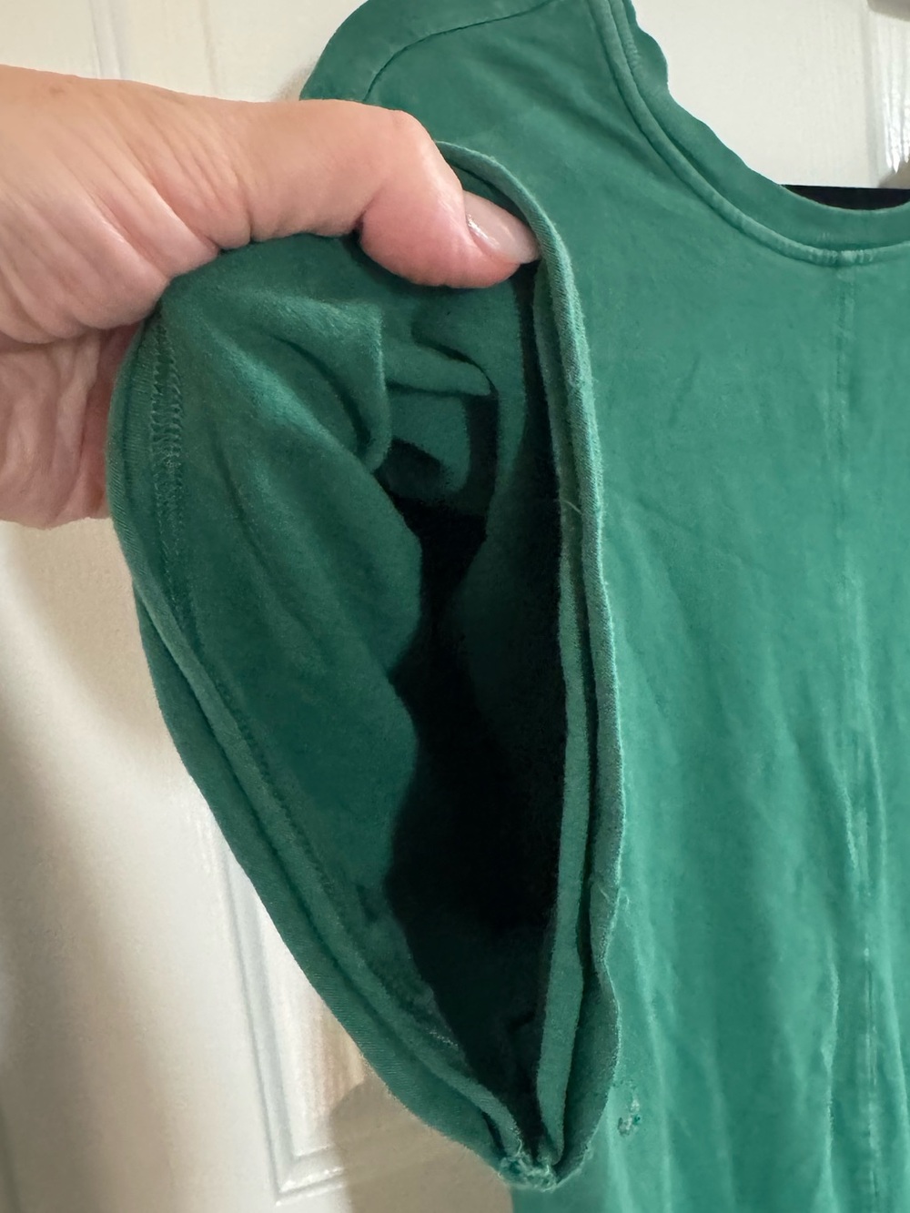 FP Movement by Free People Green Hot Shot Tee Romper Size M - Picture 13 of 16